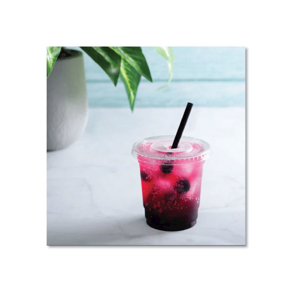 PET Plastic Cups, 8 oz, Clear, 1,000/Carton. Picture 4