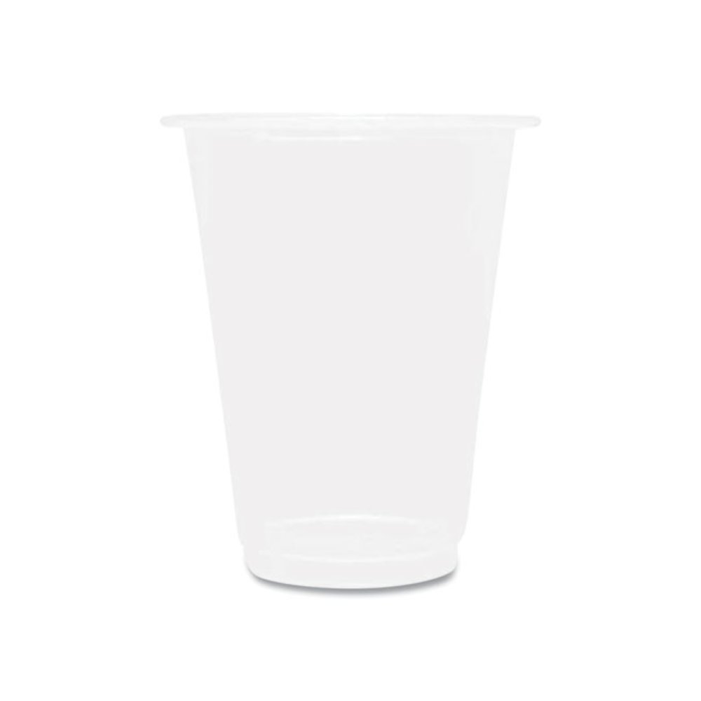 PET Plastic Cups, 7 oz, Clear, 1,000/Carton. Picture 1