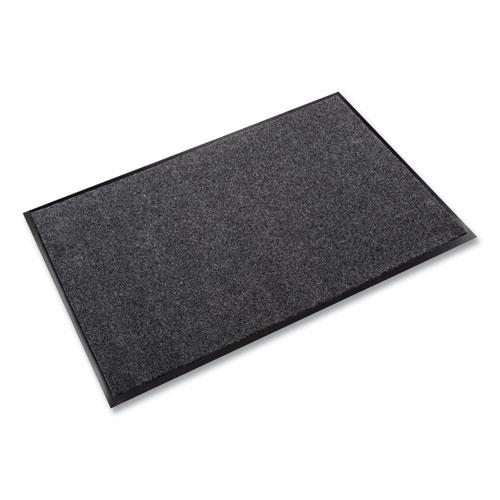 EcoStep Wiper Mat, Rectangular, 36 x 48, Charcoal. Picture 1