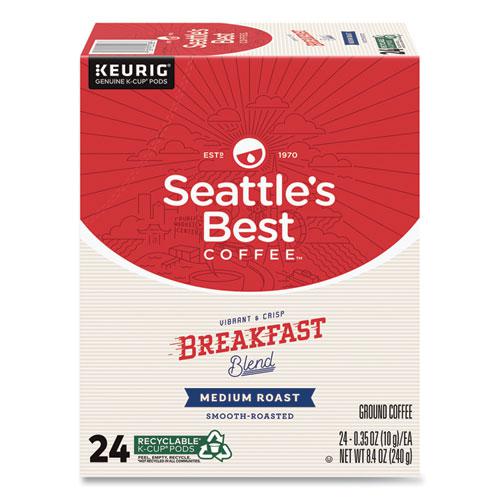 Breakfast Blend Coffee K-Cups, 24/Box, 4/Carton. Picture 1