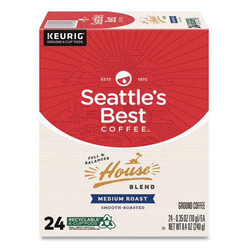 House Blend Coffee K-Cup, 24/Box, 4/Carton. Picture 1
