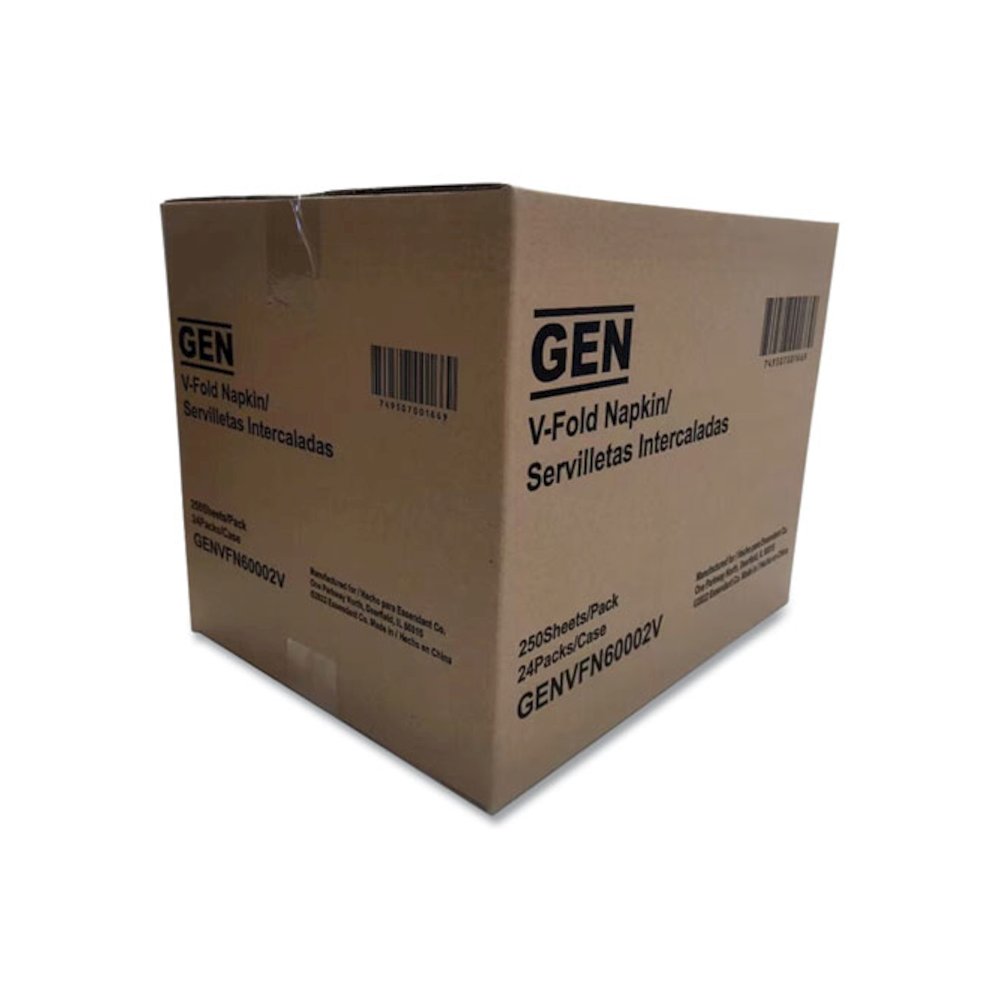 Premium Interfold Pop-Up Dispenser Napkin, 2-Ply, 6.5 x 8.3, White, 250/Pack, 24 Packs/Carton. Picture 4