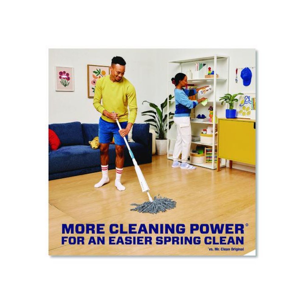 Multipurpose Cleaning Solution with Febreze, Meadows and Rain, 64 oz Bottle, 4/Carton. Picture 6