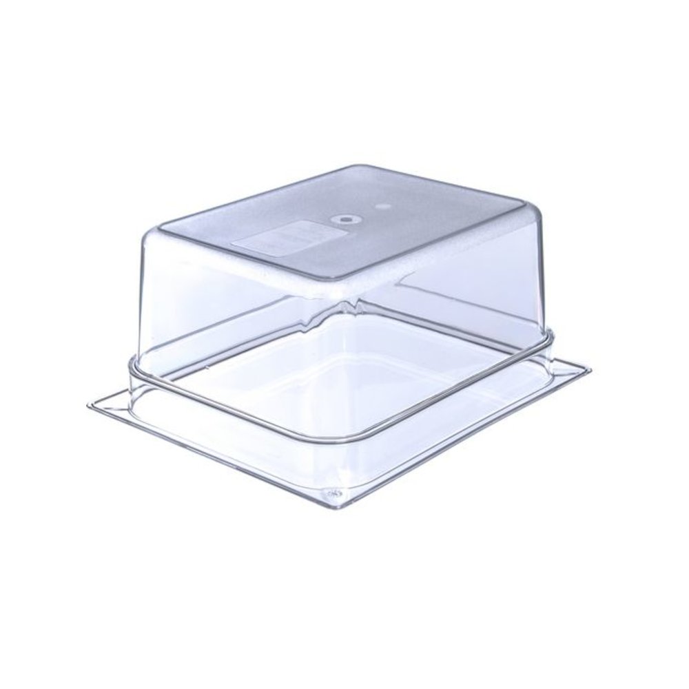 StorPlus Polycarbonate Food Pan, 8.7 qt, 10.38 x 12.75 x 6, Clear, Plastic. Picture 3