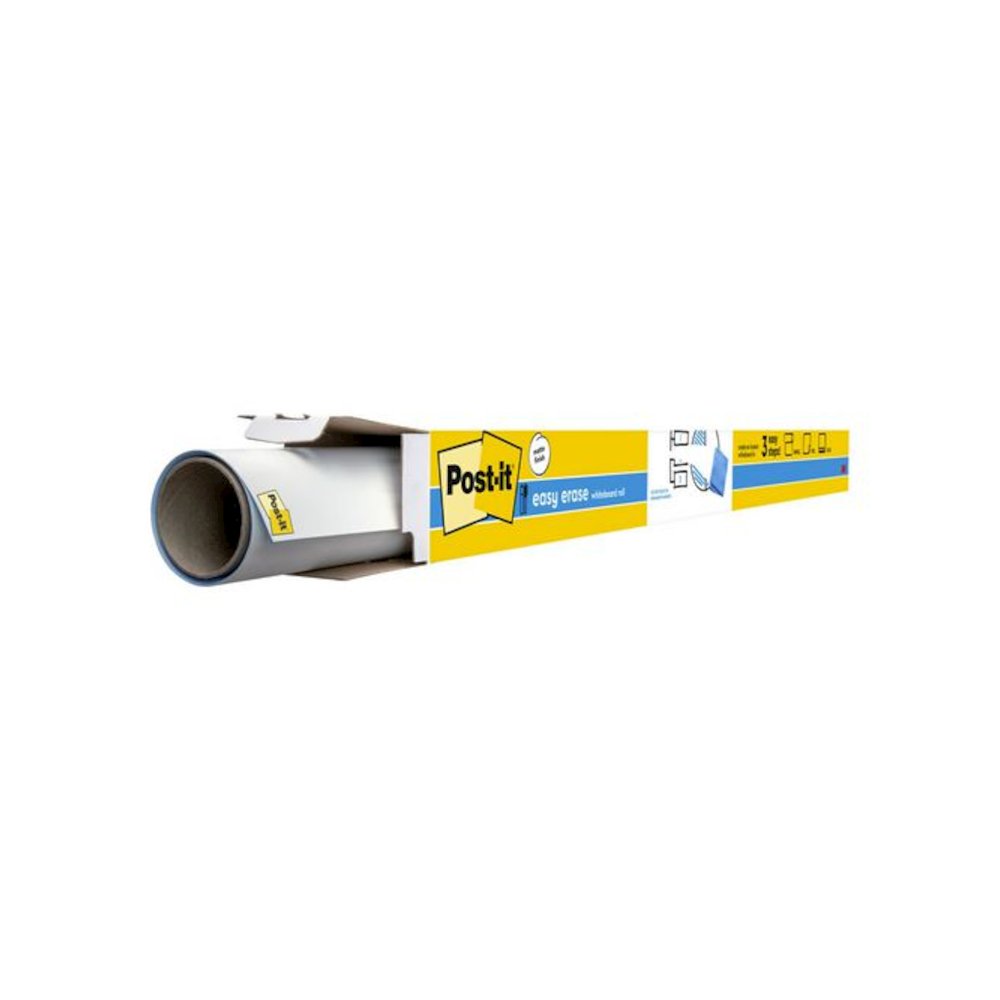 Easy Erase Permanent Marker Whiteboard Surface, Laminate Film, 96" x 48", White. Picture 5
