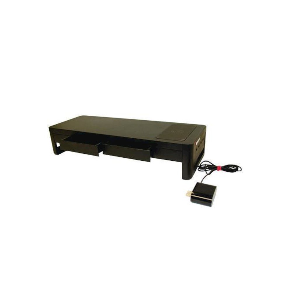 7110017135323, SKILCRAFT Monitor Stand, 21.5 x 8 x 4.33, Black. Picture 1