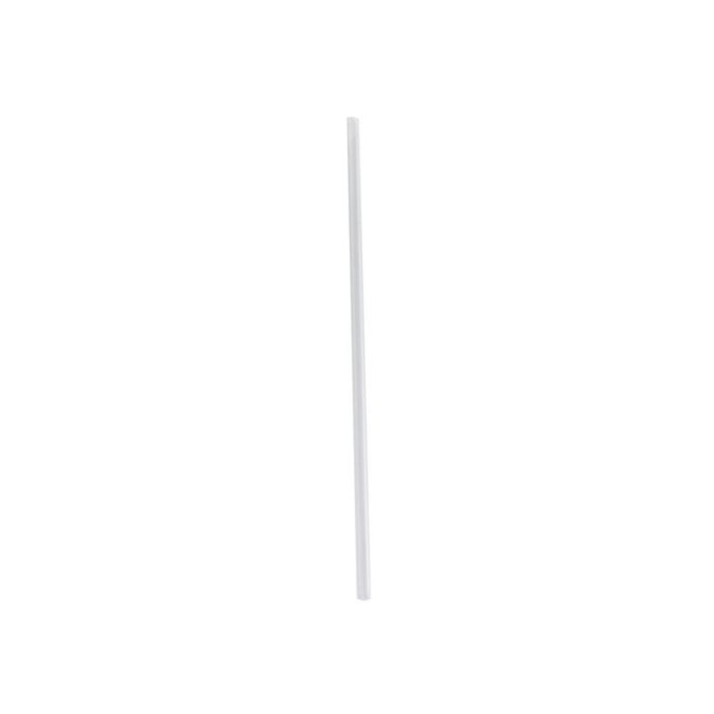 Jumbo Straws, 7.75", Polypropylene, Clear, 250/Pack, 10 Packs/Carton. Picture 1