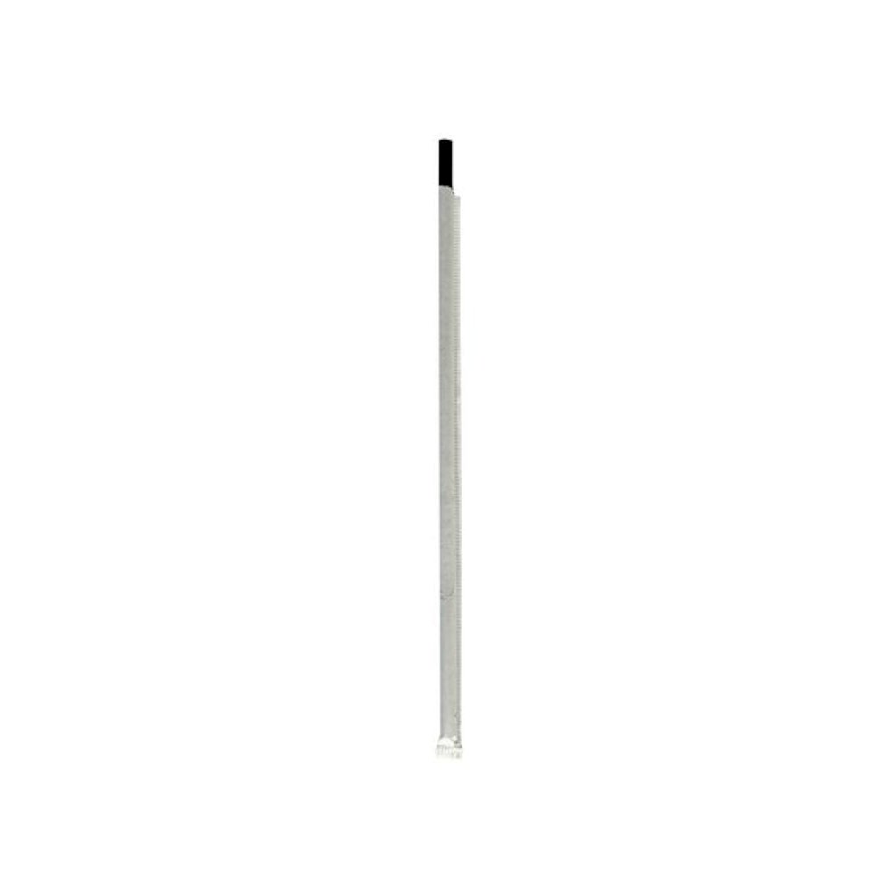 Wrapped Jumbo Straws, 10.25", Polypropylene, Black, 500/Pack, 4 Packs/Carton. Picture 2