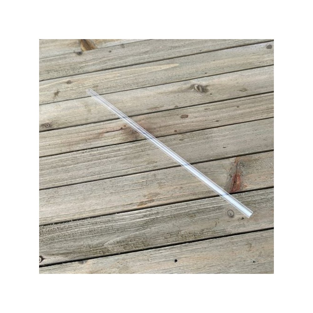 Jumbo Straws, 7.75", Polypropylene, Clear, 250/Pack, 10 Packs/Carton. Picture 3