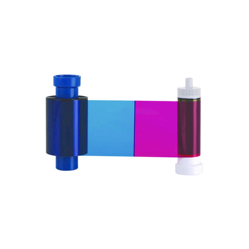 MB300YMCKO/2 Color Ribbon, Black/Cyan/Magenta/Yellow/Topcoat Protective Layer. Picture 1