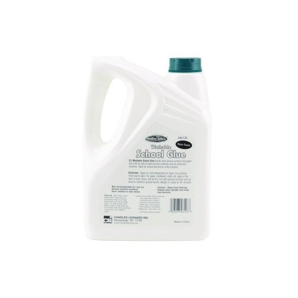 School Glue, 1 gal Bottle, Dries Clear. Picture 4