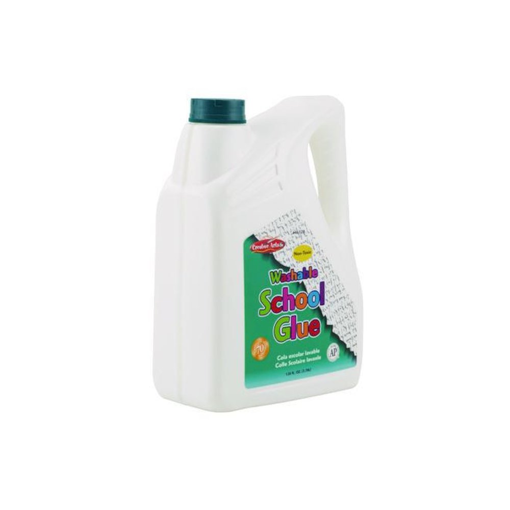 School Glue, 1 gal Bottle, Dries Clear. Picture 2