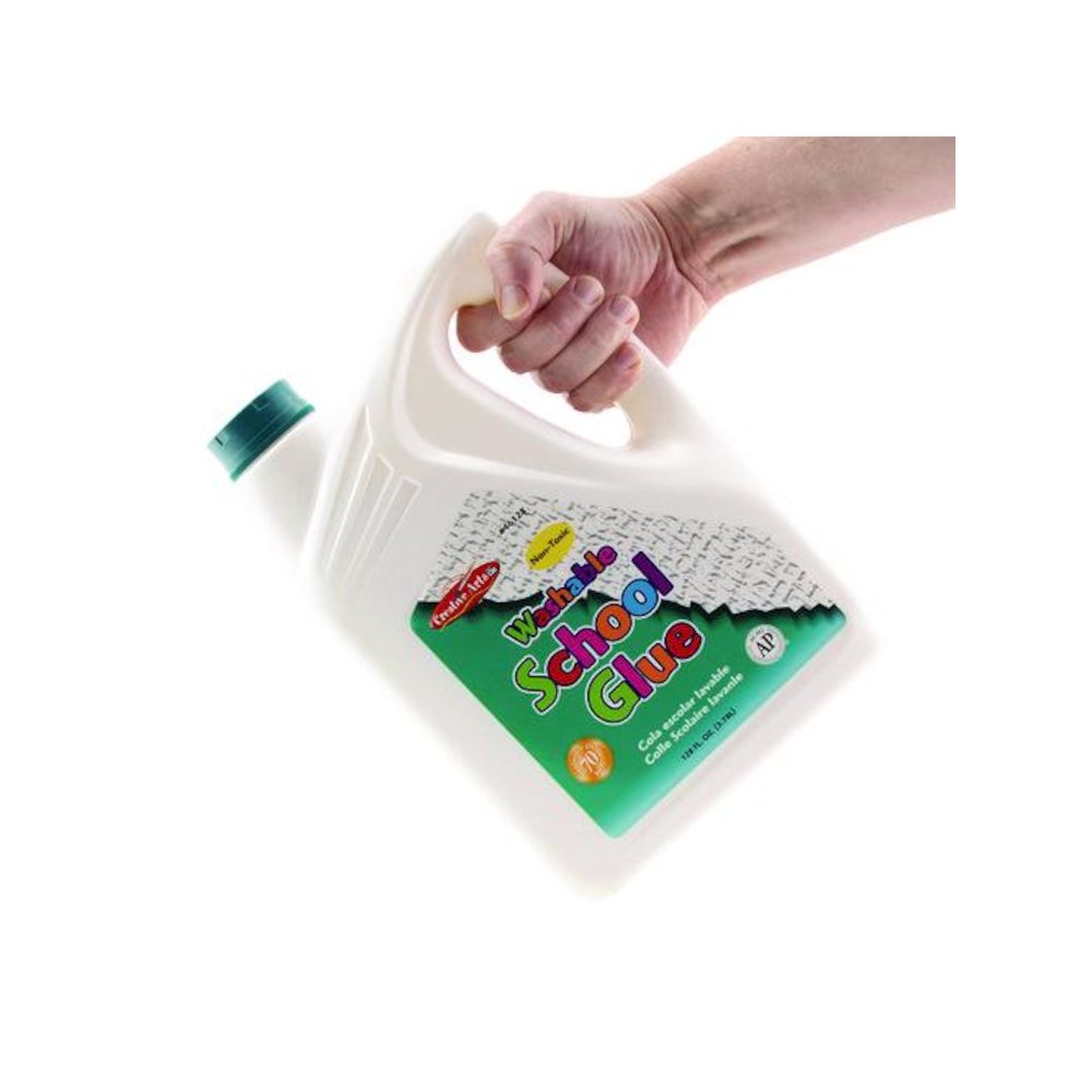 School Glue, 1 gal Bottle, Dries Clear. Picture 5