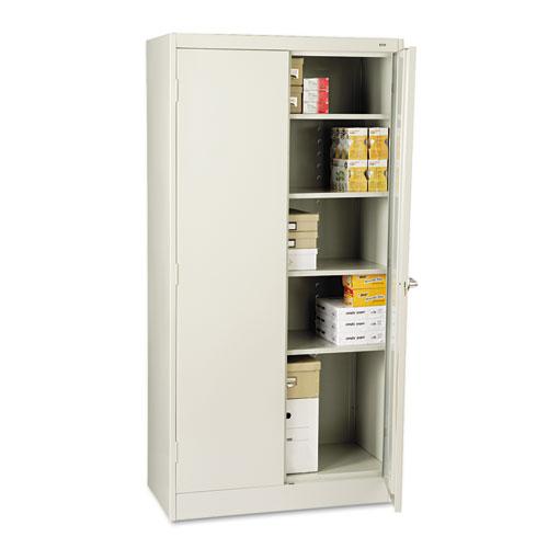 72" High Standard Cabinet (Unassembled), 36w x 18d x 72h, Light Gray. Picture 1