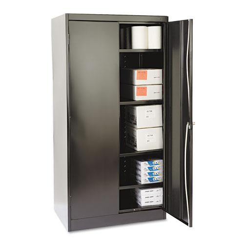 72" High Standard Cabinet (Unassembled), 36w x 24d x 72h, Black. Picture 1