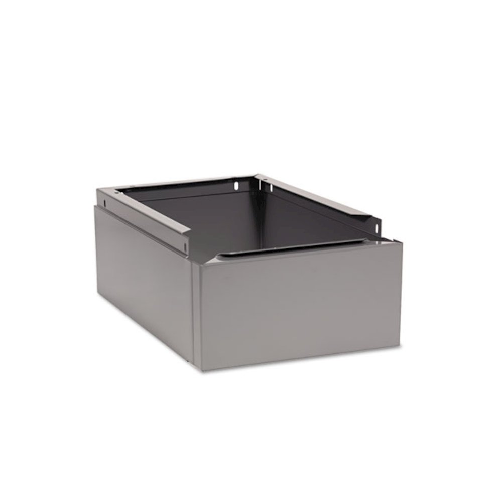 Optional Locker Base, 12w x 18d x 6h, Medium Gray. Picture 1
