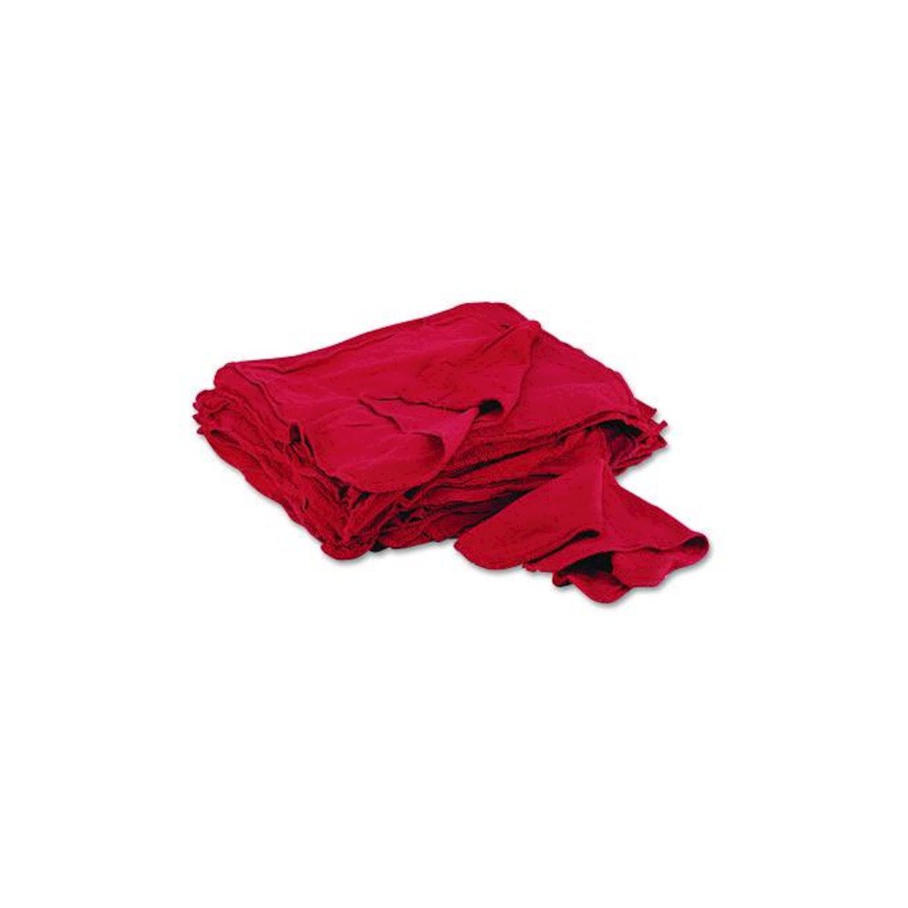 Red Shop Towels, Cloth, 14 x 15, 50/Pack. Picture 1
