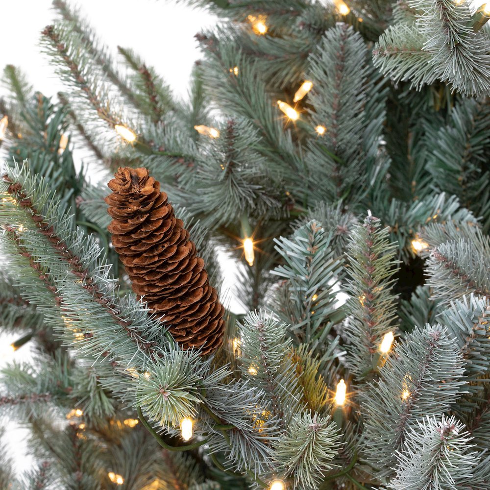Blue Spruce Slim Christmas Tree, 7.5'. Picture 4