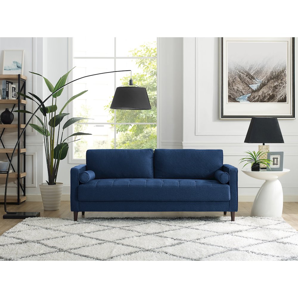 Langford Sofa Navy Blue. Picture 6