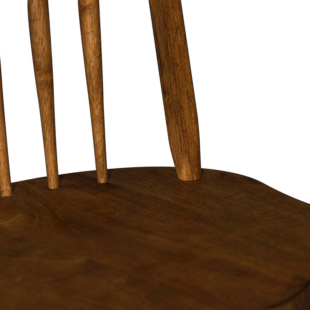 Hearthstone Ridge Windsor Back Side Chair in Tobacco. Picture 8