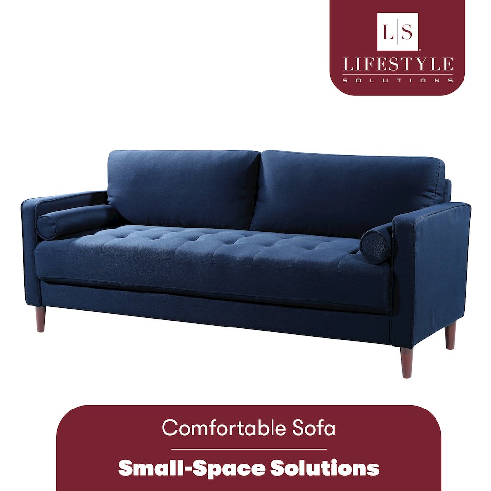 Langford Sofa Navy Blue. Picture 5