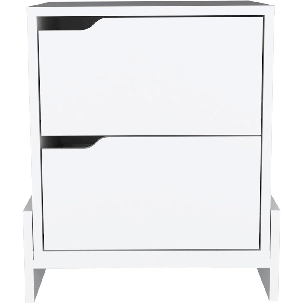 Luss Nightstand White MDF. Picture 2