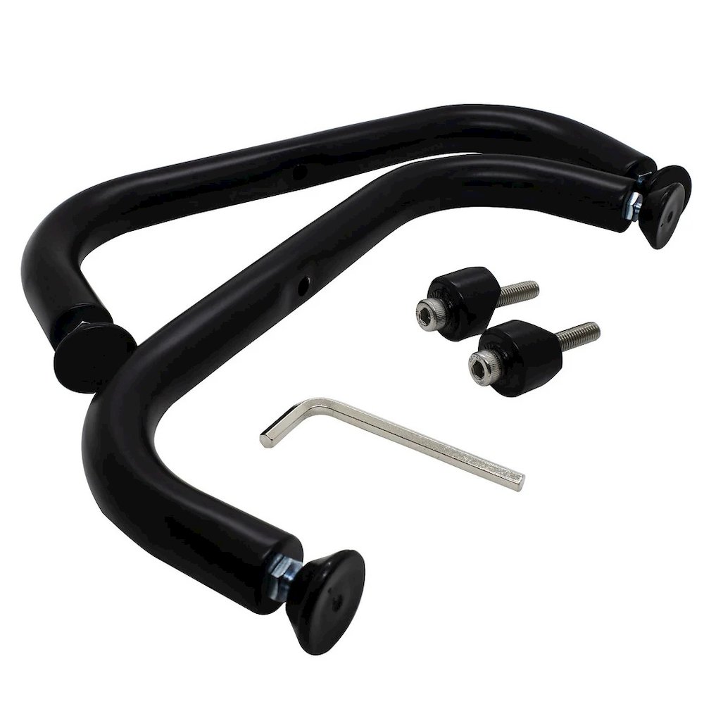 Solo 24" Bracket Pack - Matte Black. Picture 1