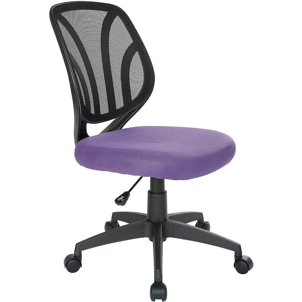 Screen Back Armless Task Chair. Picture 1