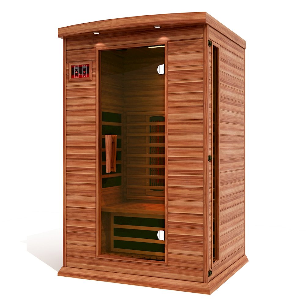 2-Person Full Spectrum Near Zero EMF (Under 2MG) FAR Infrared Sauna. Picture 3
