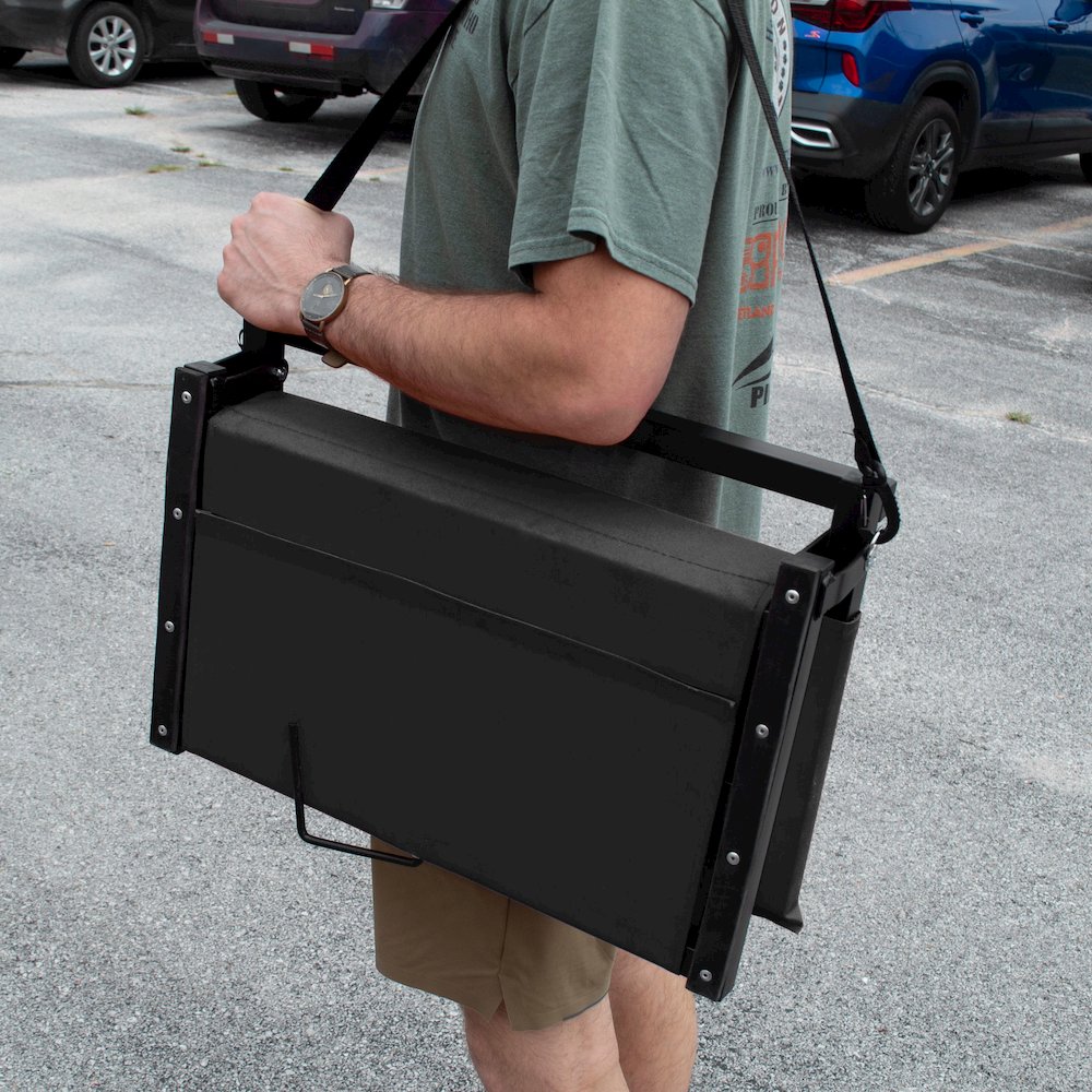 Stadium Chairs for Bleachers w/ Back Support. Picture 4