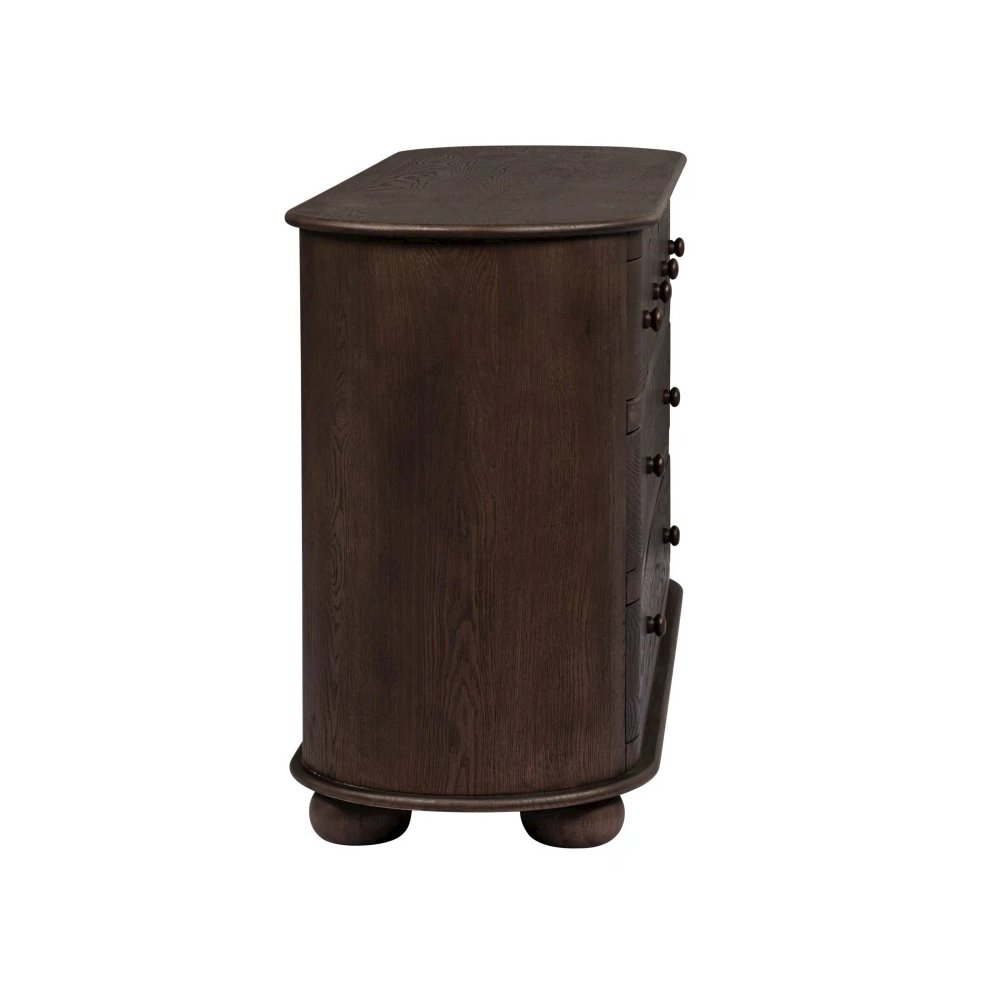 Astrid 8-Drawer Dresser In Appalachian Brown. Picture 4