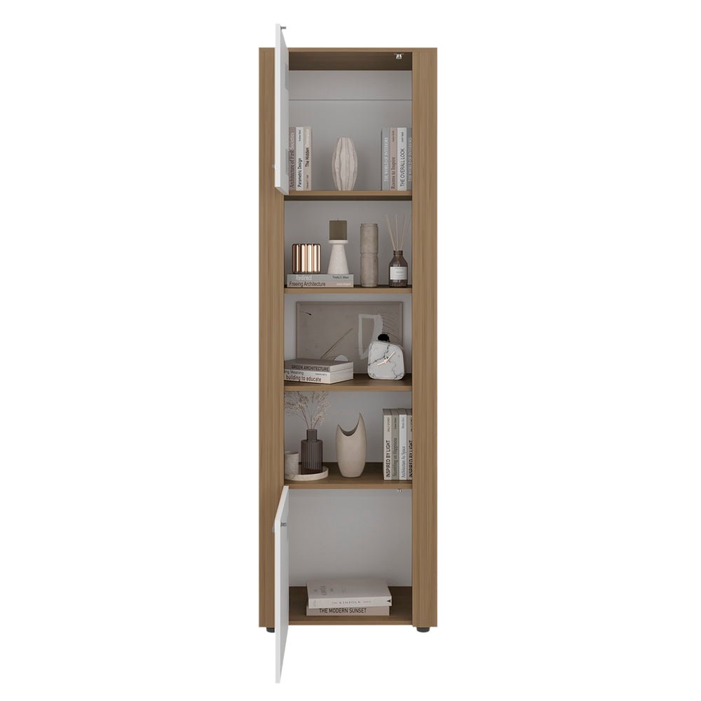 Dupont Bookcase – Modern Tall Storage Cabinet. Picture 8