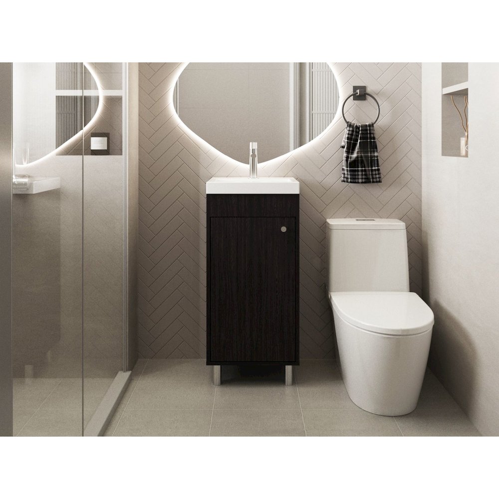 Waterford Vanity Sink, Bathroom, Black. Picture 5
