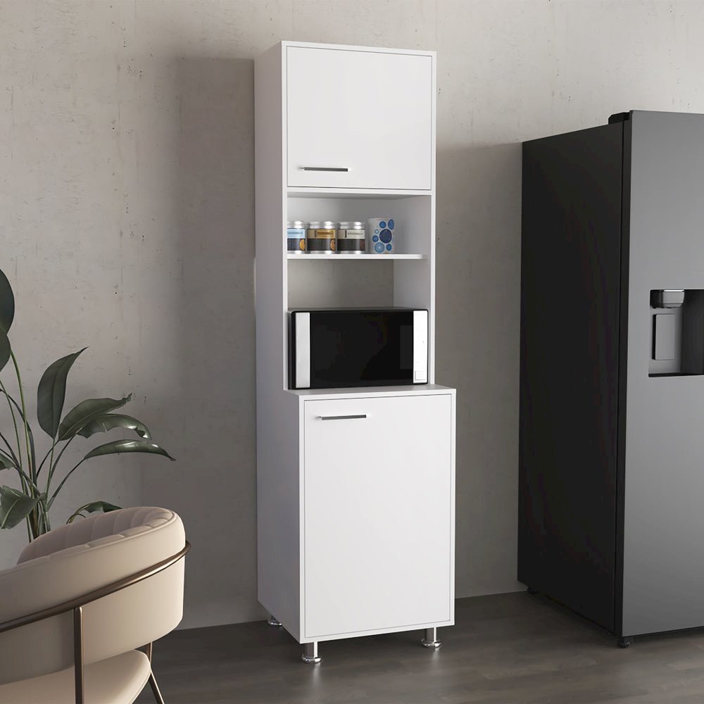 Cloudcroft Pantry, Kitchen, White. Picture 2