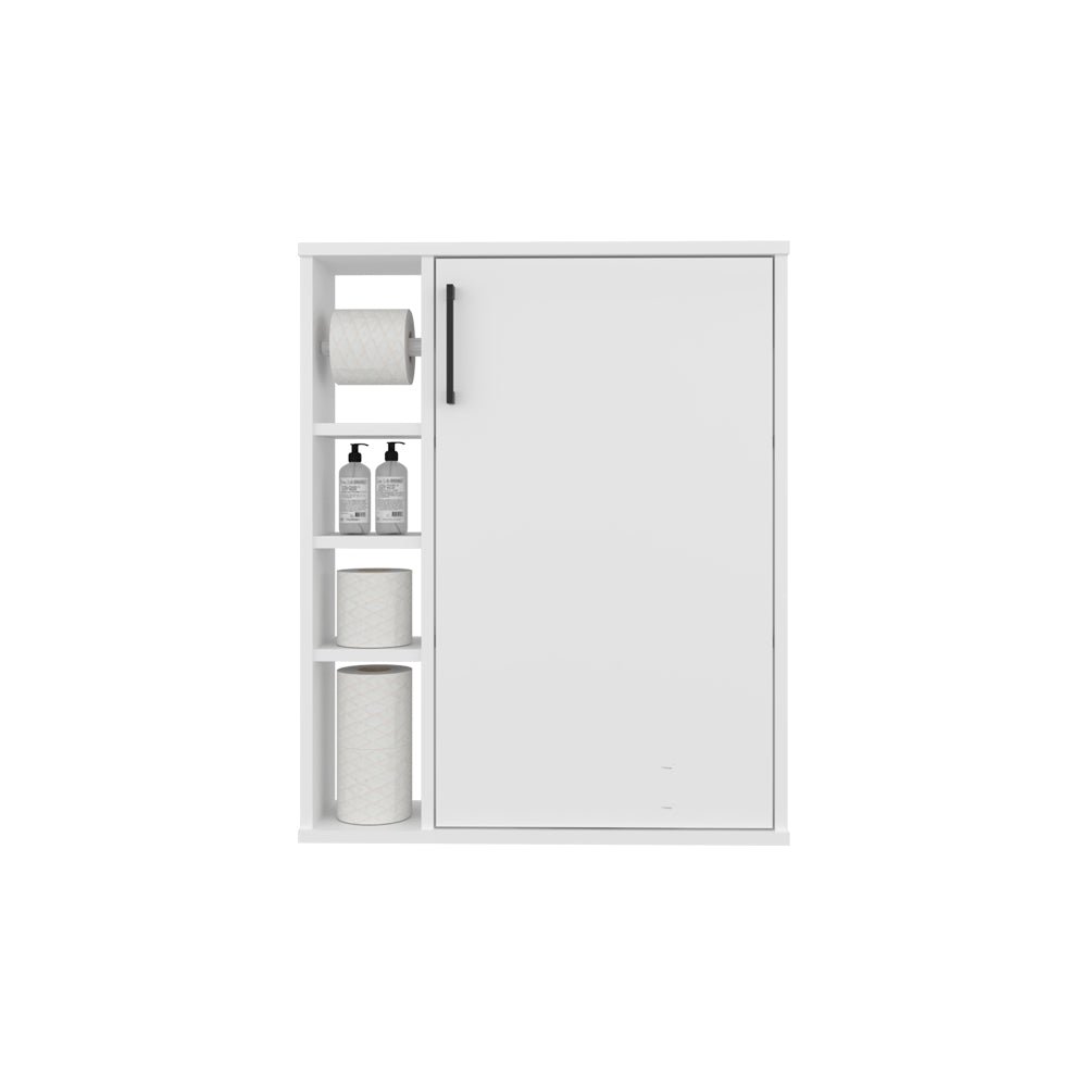 Medicine Cabinet, Manufactured Wood Finish, Sliding Door, Adjustable Shelves. Picture 1