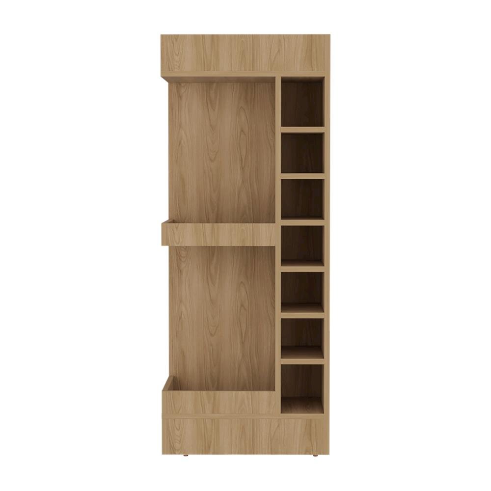 Glen Lyon Bar Cabinet, Living Room, Light Pine. Picture 1