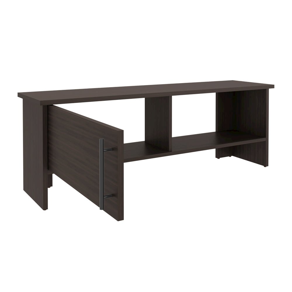 Ocean Shores Tv Stand, Dark Walnut. Picture 4