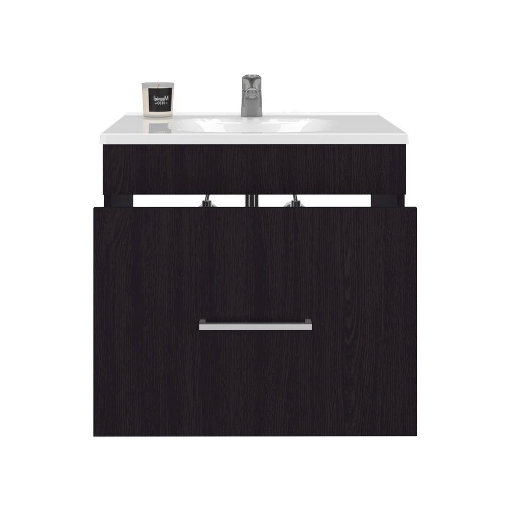 Arequipa Hatta Bathroom Vanity Kronos – Modern Floating Sink Cabinet. Picture 3