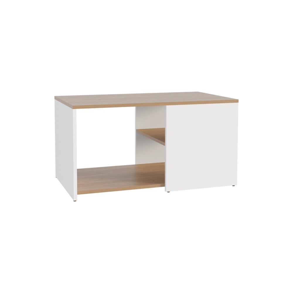 Silver Peak Coffee table, Living Room, Light Oak/White. Picture 2