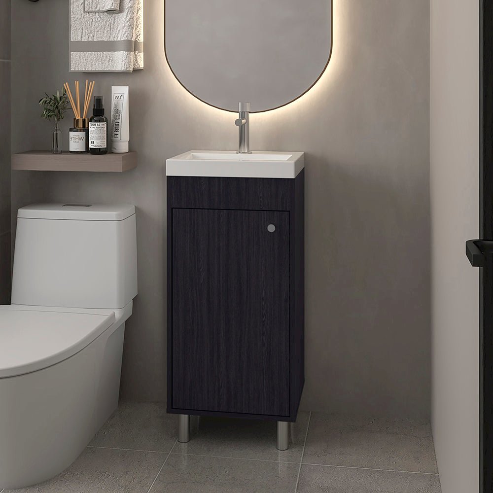 Waterford Vanity Sink, Bathroom, Black. Picture 4