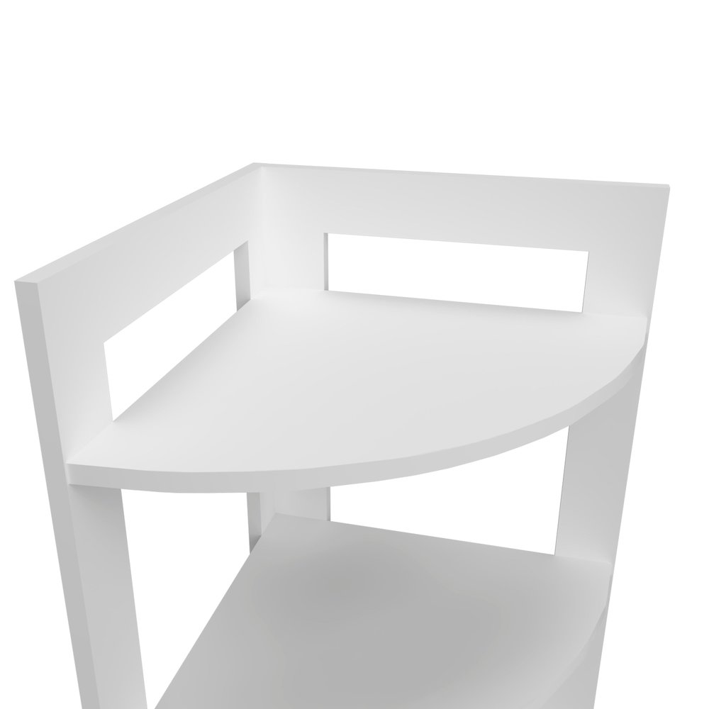 Corner Table Sharon, Living Room, White. Picture 5