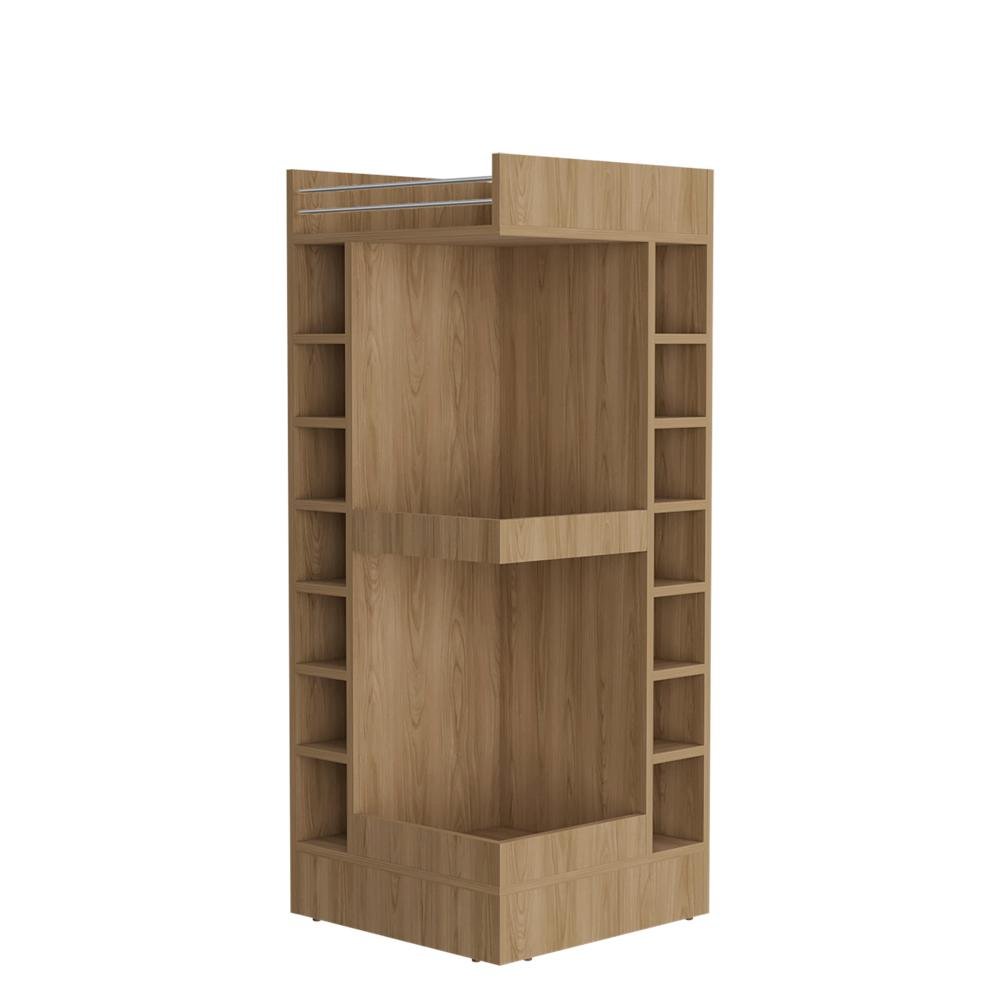 Glen Lyon Bar Cabinet, Living Room, Light Pine. Picture 5