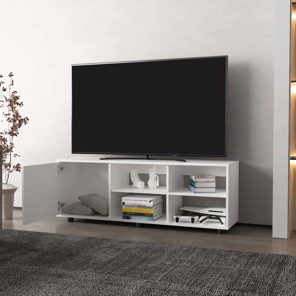 Roseland Tv Stand, Living Room, White. Picture 5