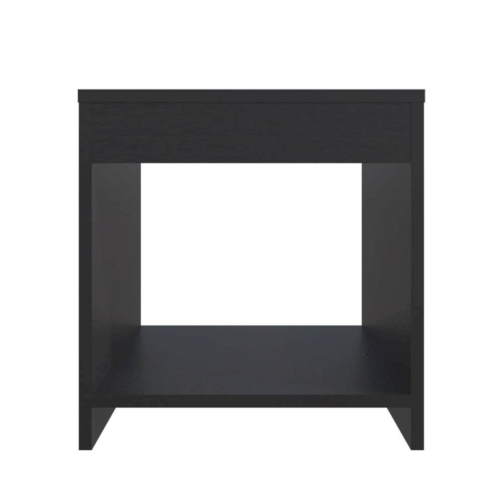 Nightstand Elaine, Bedroom, Black. Picture 1
