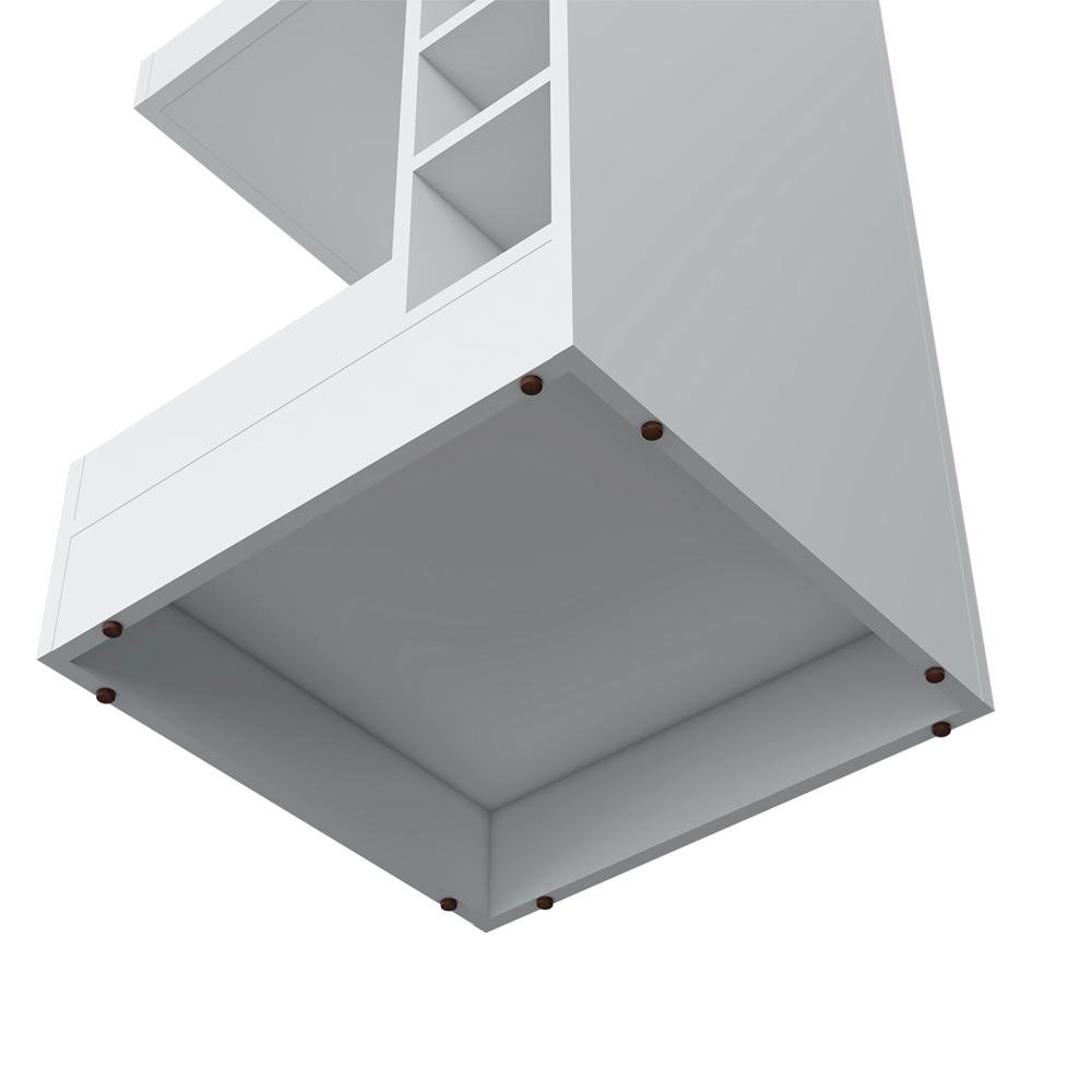 Glen Lyon Bar Cabinet, Living Room, White. Picture 7