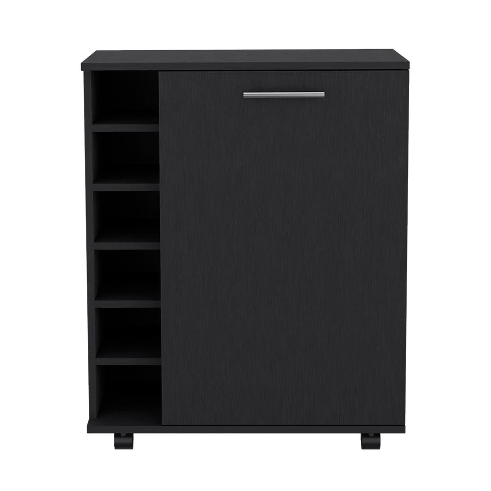 Bar Cart Cisco, Living Room, Black. Picture 1