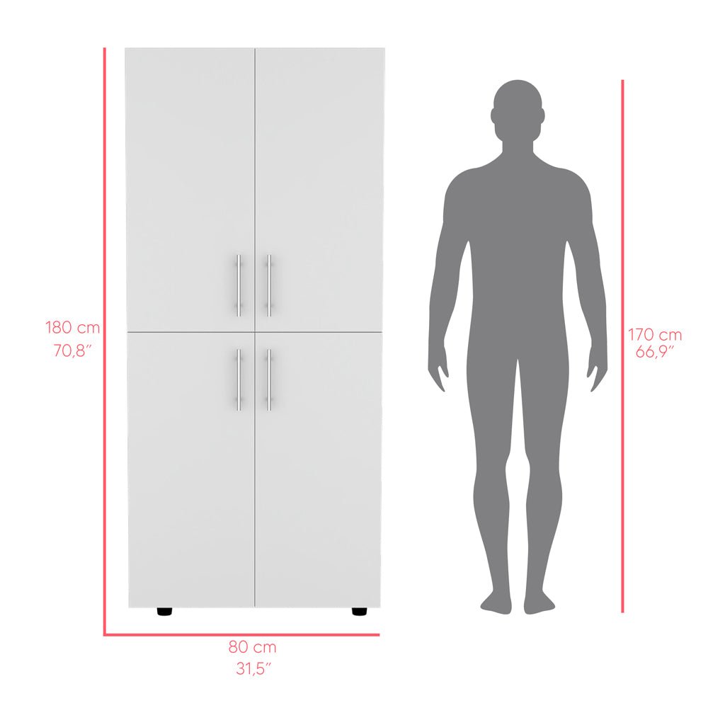 Armoire Moscow, Bedroom, White. Picture 8