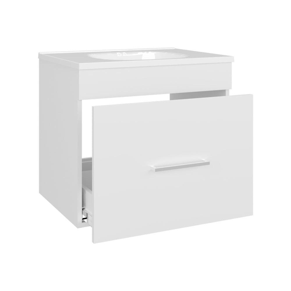 Arequipa Hatta Bathroom Vanity Kronos – Modern Floating Sink Cabinet. Picture 4