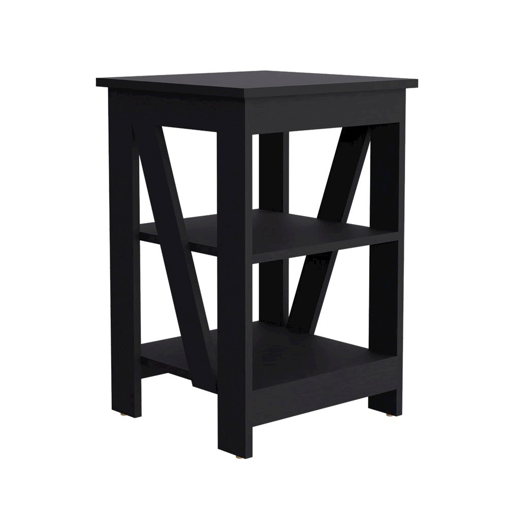 Side Table Rossville, Living Room, Black. Picture 1