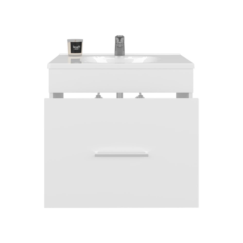 Arequipa Hatta Bathroom Vanity Kronos – Modern Floating Sink Cabinet. Picture 3